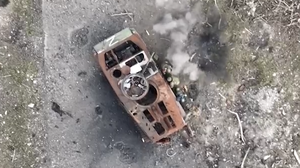 14 Ukrainian Drone Terrorizes Russian Trench.png