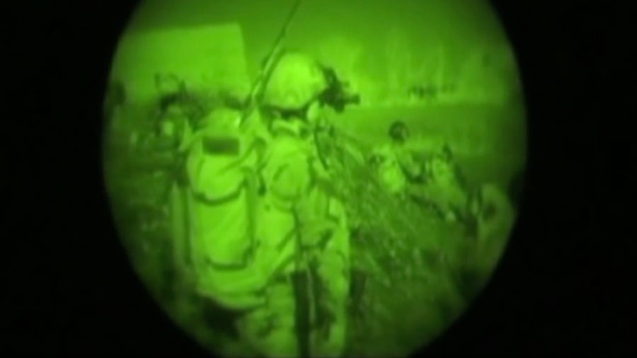 US Army Special Forces Night Raid In Afghanistan