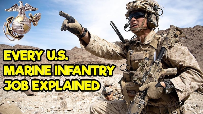 What Jobs Does The Marine Corps Offer Every U.S. Marine Corps Infantry Job Explained in 16 Minutes or Less