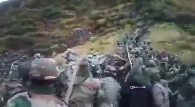 Indian and Chinese Troops Clash With Sticks and Pipes