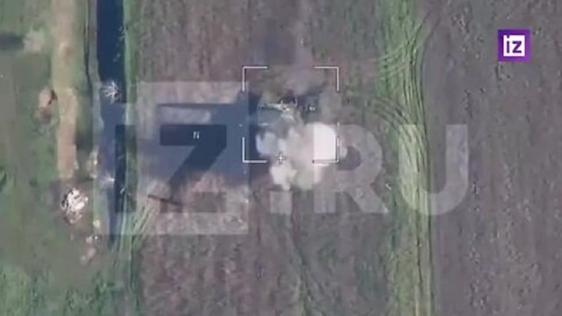 Russians Release New Lancet Drone Strike Footage