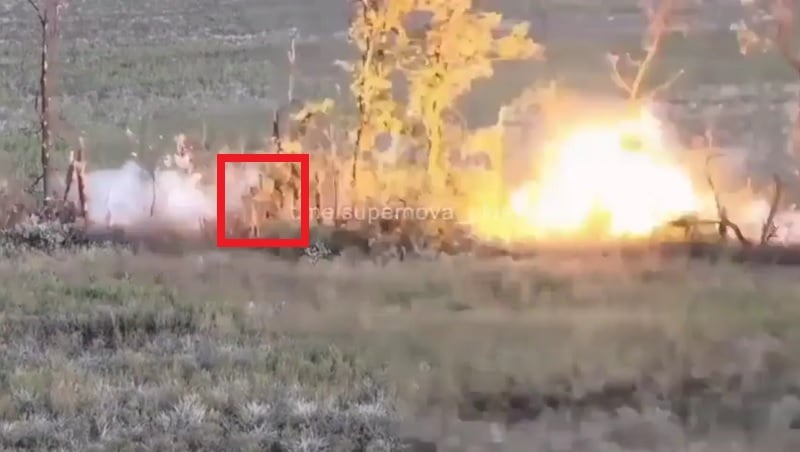 Recon Unit Records Russian Soldier's Negligent Discharge with an RPG