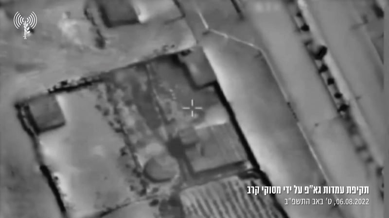 Israeli Gunships Dominate PIJ Rocket Storage Compound