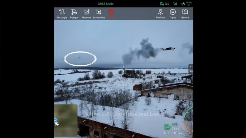 Russians Arm a Drone With a Shotgun to Shoot Down Other Drones