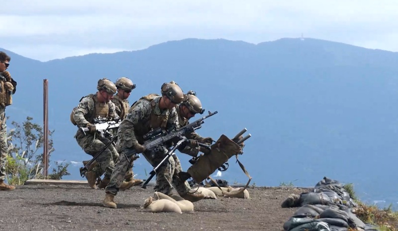 BLT 1/7 Conducts Platoon Attacks in Japan