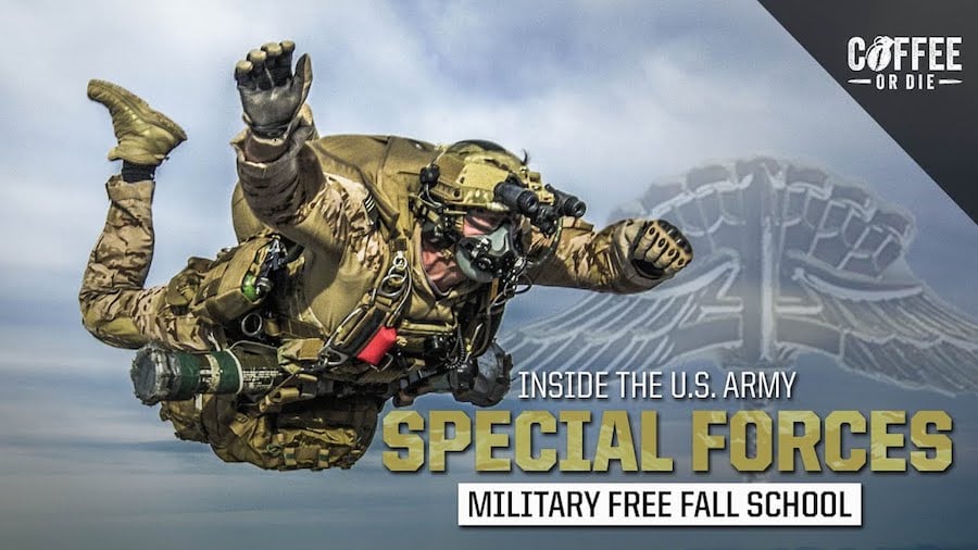 Inside The US Army Special Forces Free Fall School