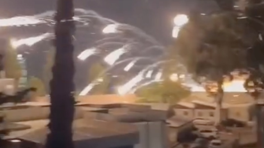 Iron Dome Malfunctions, Crashes, and Explodes