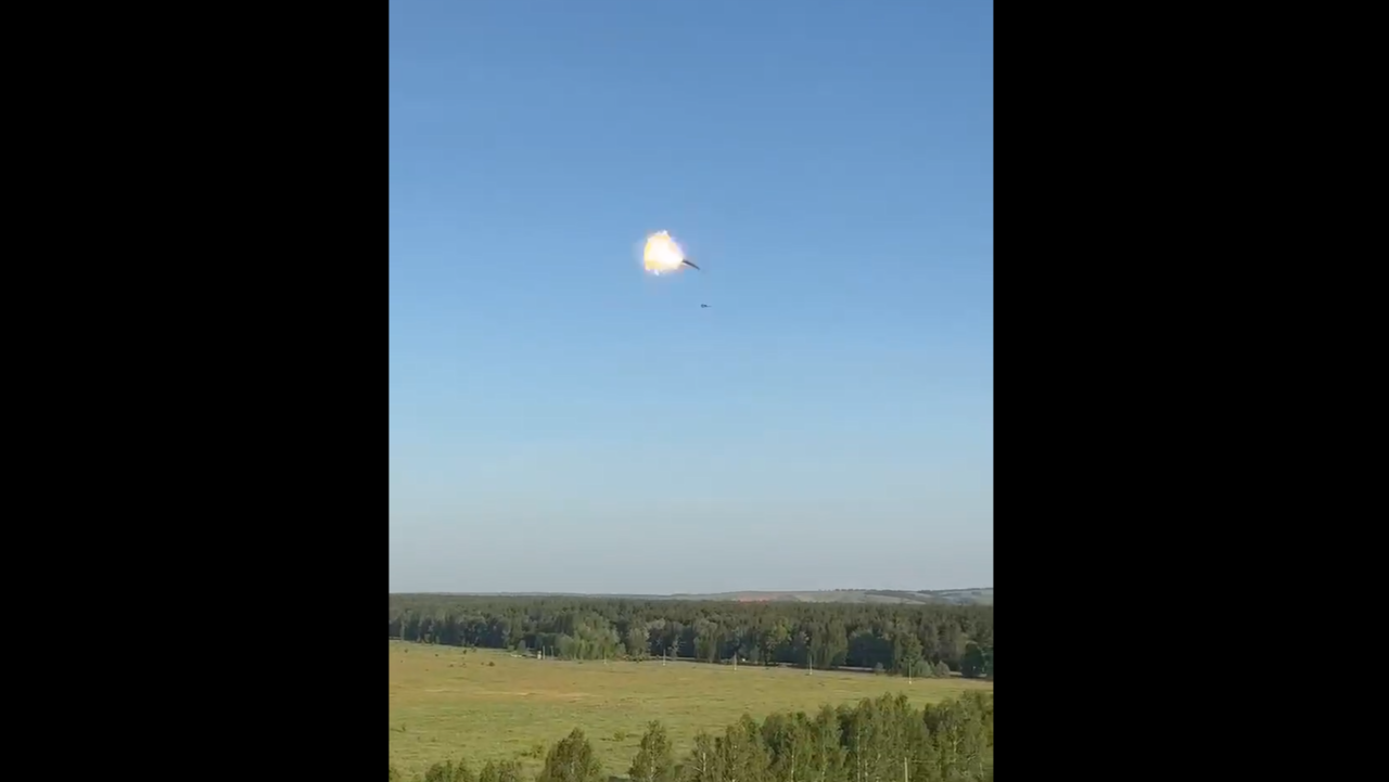 Sam Drones Russian SAM Misses Drone
