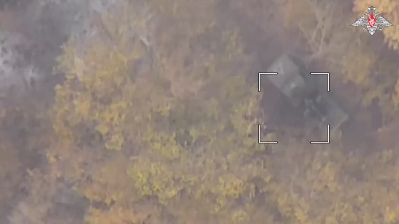 Destroyed Technical Ukrainian Technical Destroyed by Lancet Strike